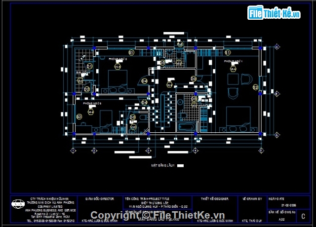 biệt thự 3 tầng,bản vẽ biệt thự 3 tầng tuyệt đẹp kt 7.5x16m,biệt thự 3 tầng đẹp